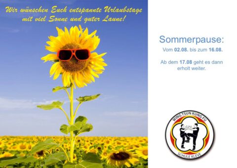 Sommerpause 2020